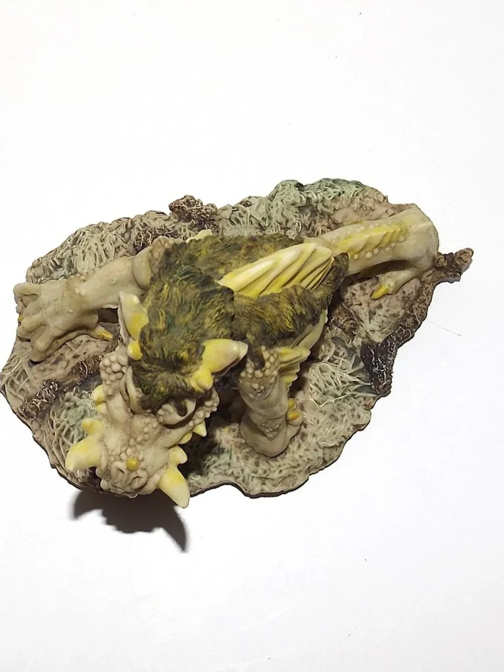 Vintage Enchantica Swamp Demon Hand Painted Resin Fantasy Figurine 1990 Release